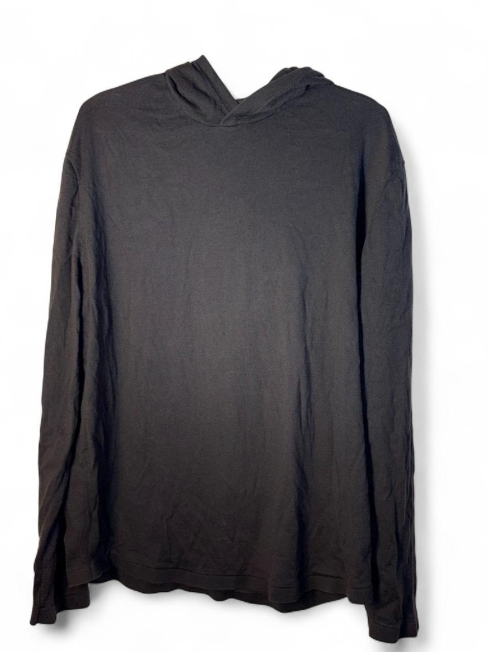 COS Black Hooded Long Sleeve with hood